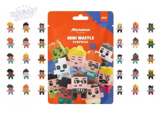 Marioinex Klocki Mini Waffle Surprise 2w1 saszetka figurka klocki ZA5040