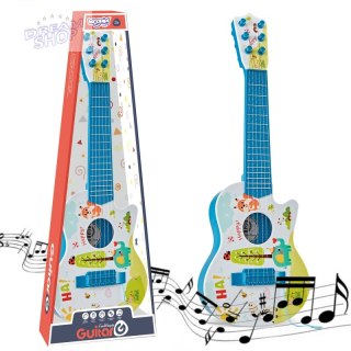 WOOPIE Gitara Akustyczna dla Dzieci Niebieska 55 cm