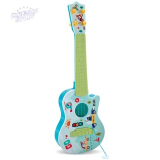 WOOPIE Gitara Akustyczna dla Dzieci Zielona 43 cm