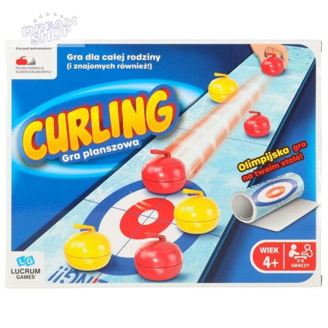 Curling gra planszowa zręcznościowa LUCRUM GAMES