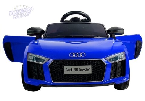 Auto na Akumulator Audi R8 Niebieskie Lakierowane