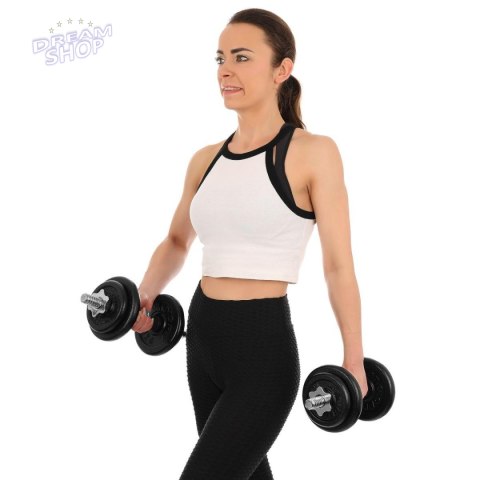 HANTLA ŻELIWNA 15 KG ( 2x7.5 KG ) WALIZKA EB FIT