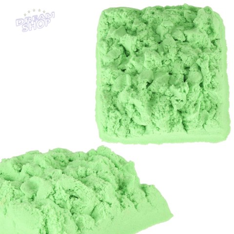 Piasek kinetyczny 1kg w woreczku zielony Piasek kinetyczny 1kg w woreczku zielony