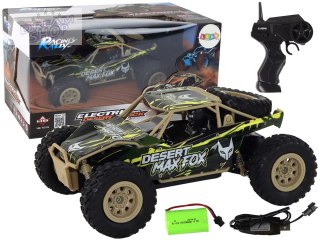 Autko Terenowe Zdalnie Sterowane R/C 1:24 Brązowo-Zielone