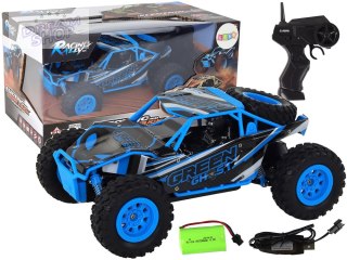 Autko Terenowe Zdalnie Sterowane R/C 1:24 Niebieskie