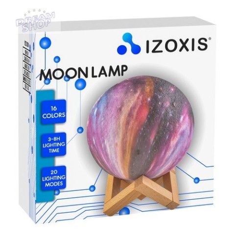 Lampka nocna księżyc 15cm 16 kolorów