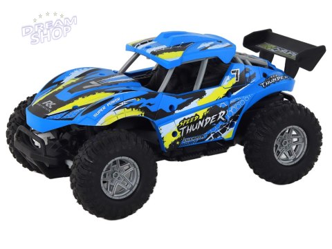 Auto 1:16 Zdalnie Sterowane Off-Road Samochód Terenowy RC Niebieski