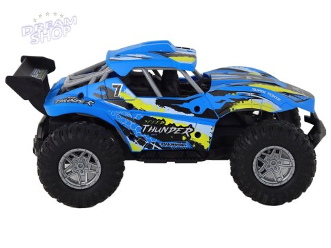 Auto 1:16 Zdalnie Sterowane Off-Road Samochód Terenowy RC Niebieski