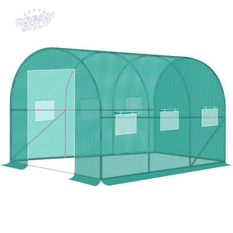 SZKLARNIA TUNEL OGRODOWY ZIELONY 200X300X200CM