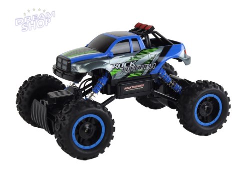 Auto Terenowe Zdalnie Sterowane RC 1:14 2.4G Niebieskie