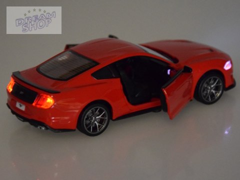 Auto metalowe model 2018 Ford Mustang GT skala 1:34 światło dźwięk ZA4616