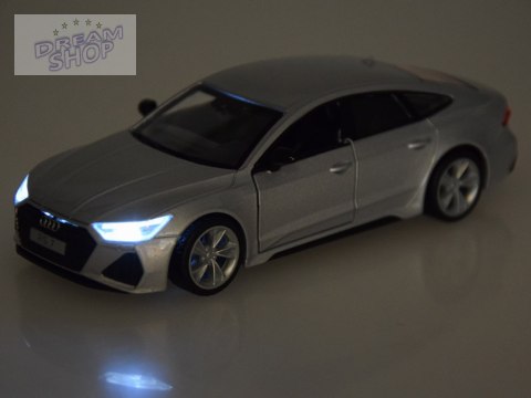 Auto metalowe model Audi RS 7 Sportback skala 1:35 dźwięki światła ZA4615