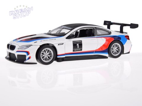 Auto metalowe model sportowe BMW M6 GT3 skala 1:32 światło dźwięk ZA4613