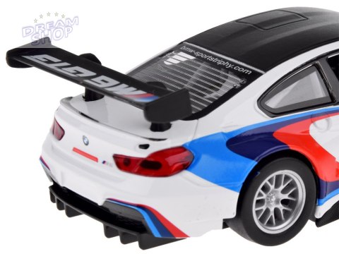 Auto metalowe model sportowe BMW M6 GT3 skala 1:32 światło dźwięk ZA4613