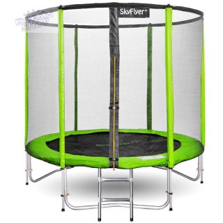 Trampolina ogrodowa SKYFLYER RING 2w1 180cm drabinka 6FT