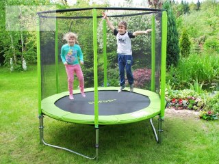 Trampolina ogrodowa SKYFLYER RING 2w1 180cm drabinka 6FT