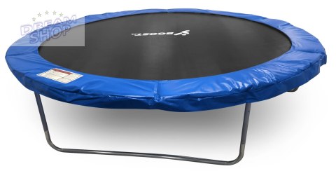 Trampolina z siatką i drabinką HENZEN 244 cm niebieska