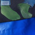 Trampolina z siatką i drabinką HENZEN 305 cm niebieska FT10