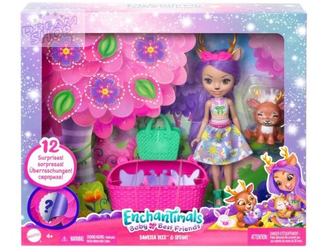 Enchantimals Lalka Danessa Deer jelonek Sprint + niespodzianka ZA5110