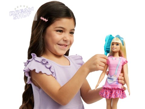 Lalka My First Barbie Moja Pierwsza ruchome kończyny + kotek HLL19 ZA5081