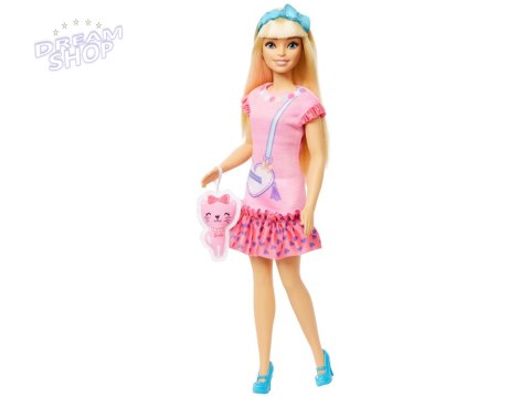 Lalka My First Barbie Moja Pierwsza ruchome kończyny + kotek HLL19 ZA5081