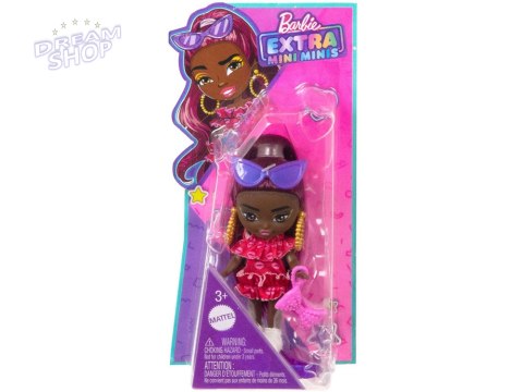 Lalka stylowa lalka modowa Barbie Extra Mini Minis HLN47 ZA5105 D