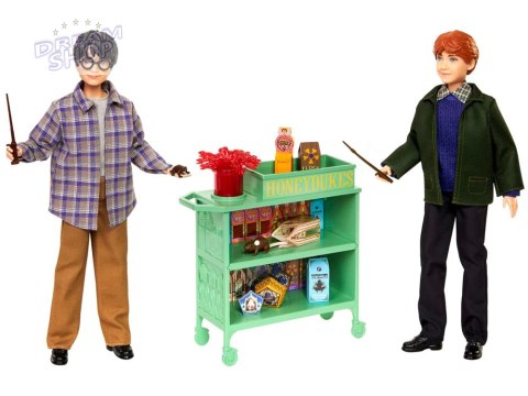 Mattel duży zestaw lalka Harry Potter Ron w pociągu do Hogwartu ZA5082