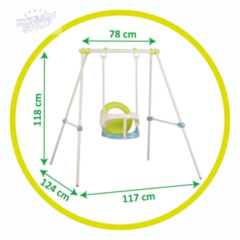 SMOBY Huśtawka Ogrodowa Metalowa
