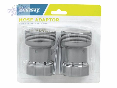 Bestway Adaptery 2 szt złączki do pomp 38mm 58236