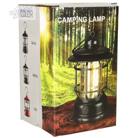 Lampa ogrodowa solarna kempingowa na biwak piknik akumulatorowa USB