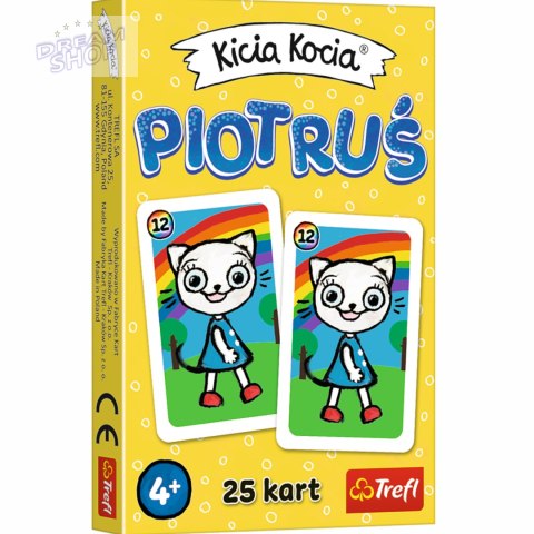 Karty Piotruś Kicia Kocia +4 Trefl 08512