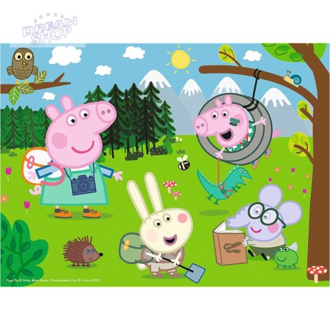 Puzzle Trefl 30 el. Świnka Peppa Leśna wyprawa 18245