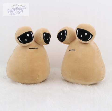 POU MASKOTKA PLUSZOWA PLUSH PLUSZAK MÓJ ZWIERZAK KOSMITA MIĘKKI 23 CM