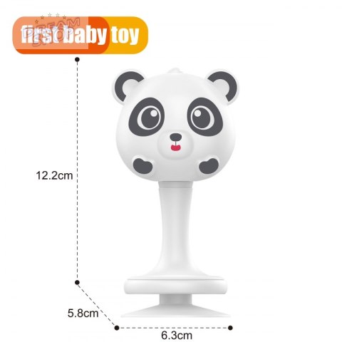 WOOPIE BABY Grzechotka Biało-Czarna Panda 0m+