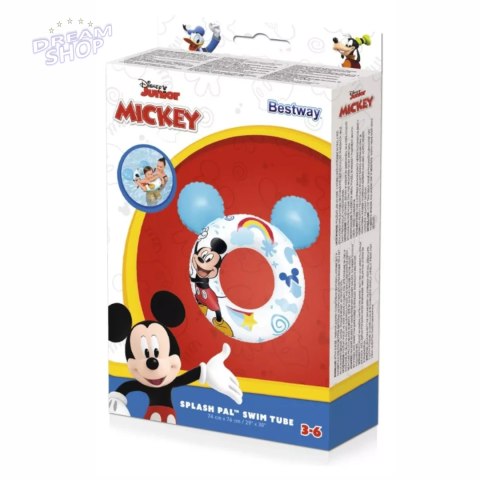 Koło do pływania dla dzieci Myszka Mickey Bestway 9102N