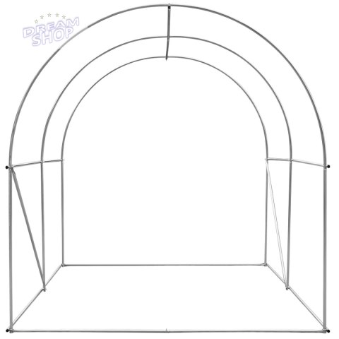 SZKLARNIA TUNEL OGRODOWY 200x200x200CM ZIELONY