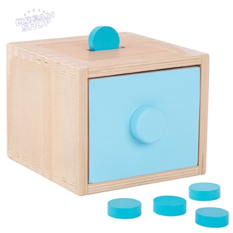 WOOPIE GREEN Drewniana Szuflada Edukacyjna Sorter Montessori