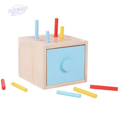 WOOPIE GREEN Drewniana Szuflada Edukacyjna Sorter Montessori