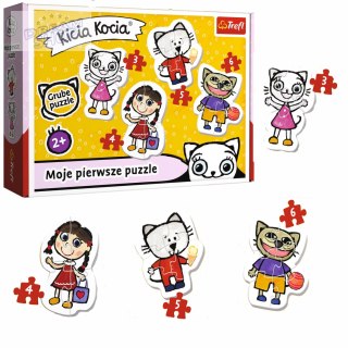 MOJE PIERWSZE PUZZLE KICIA KOCIA TREFL BABY 2+ 36088