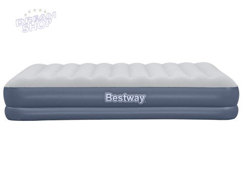 Bestway 2os dmuchany materac Queen Tritech Air pompka 203x152x36cm 6716T