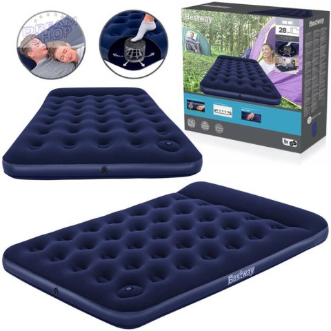 Bestway dwuosobowy materac dmuchany Air Mattress Full 191x137x28 cm 67225