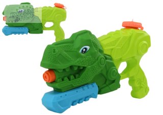 Pistolet Na Wodę Dinozaur 1000 ml Zielony Tyranozaur Zasięg 7 m