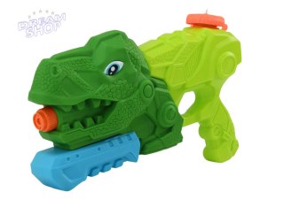 Pistolet Na Wodę Dinozaur 1000 ml Zielony Tyranozaur Zasięg 7 m