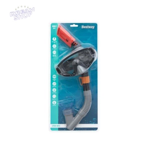Zestaw do nurkowania maska rurka fajka Bestway 24068C