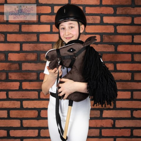 Hobby Horse Skippi A3 - Gniady- zabawka dla dziewczynki - konik na kiju