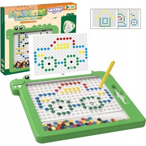 WOOPIE Tablica Magnetyczna dla Dzieci Montessori MagPad Dinozaur