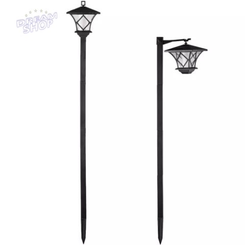 Lampa ogrodowa solarna- latarnia Gardlov 23548