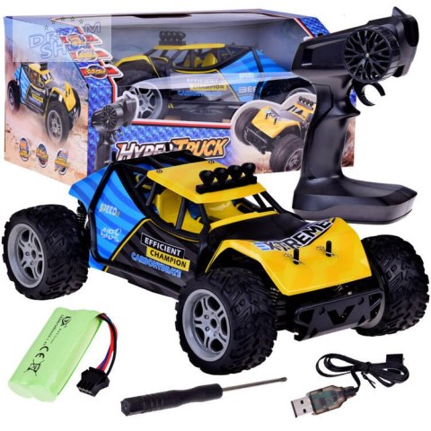 Autko r/c Zestaw auto zdalnie sterowane HYPER TRUCK OFF-ROAD na pilota RC0641 ZO