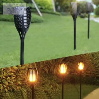 Lampa ogrodowa solarna - pochodnia 23559