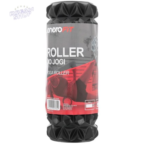 WAŁEK ROLLER DO ĆWICZEŃ CZARNY 14x33CM 865G ENERO FIT